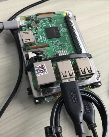 Raspberry Pi Node (figure from B is for Bitcoin)