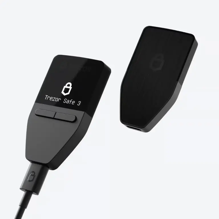 Trezor Safe 3 hardware wallet